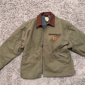 Carhartt Green Mens Detroit Style Jacket